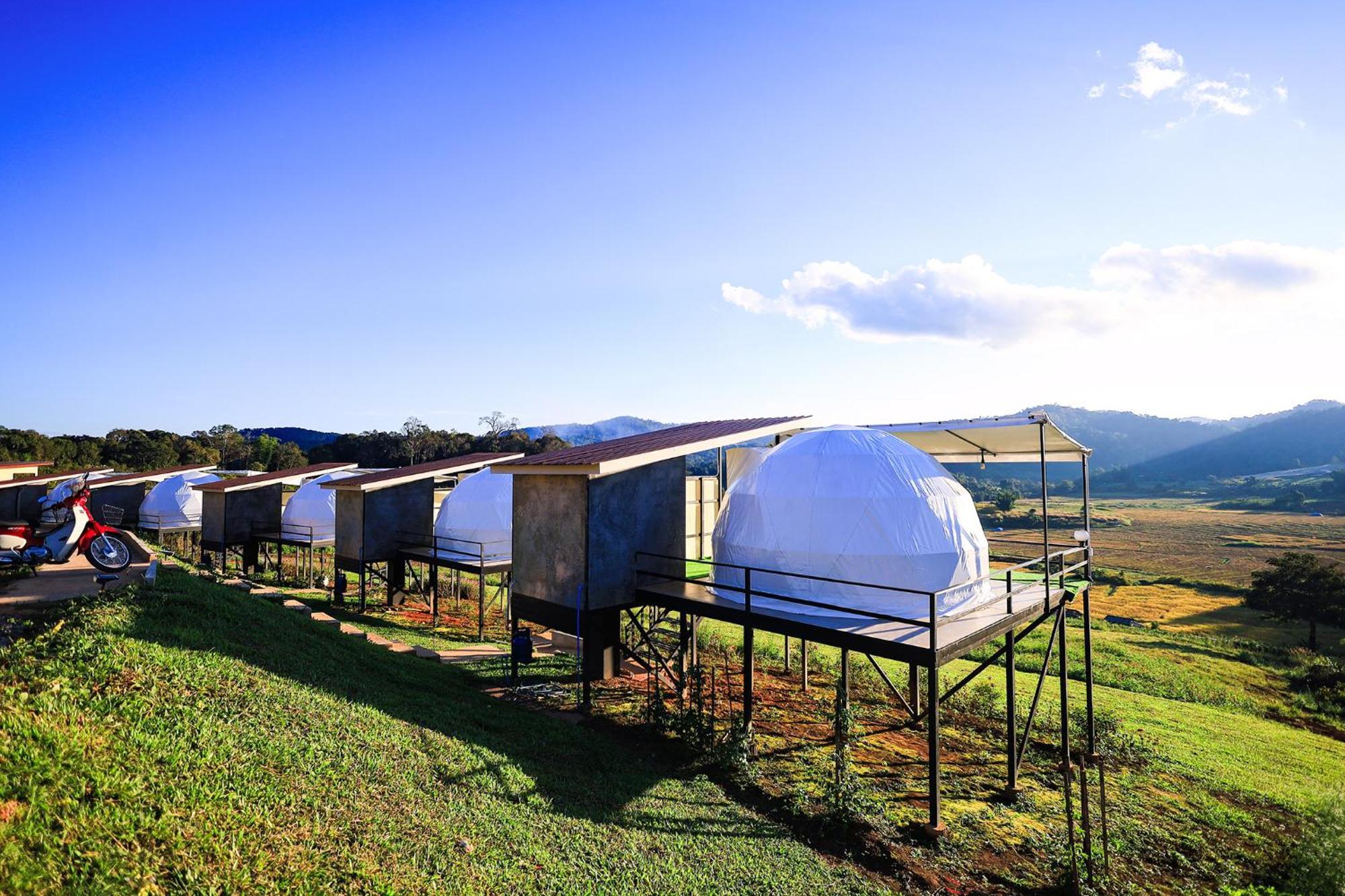 Luxury tent สวนไร่รุ่งอรุณ Suan Rai Rungarun